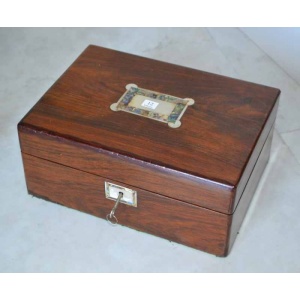 A Victorian Rosewood Box