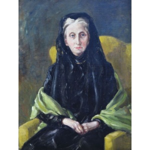 Portrait of Emma J. Albo de Bernales 1849 - 1932