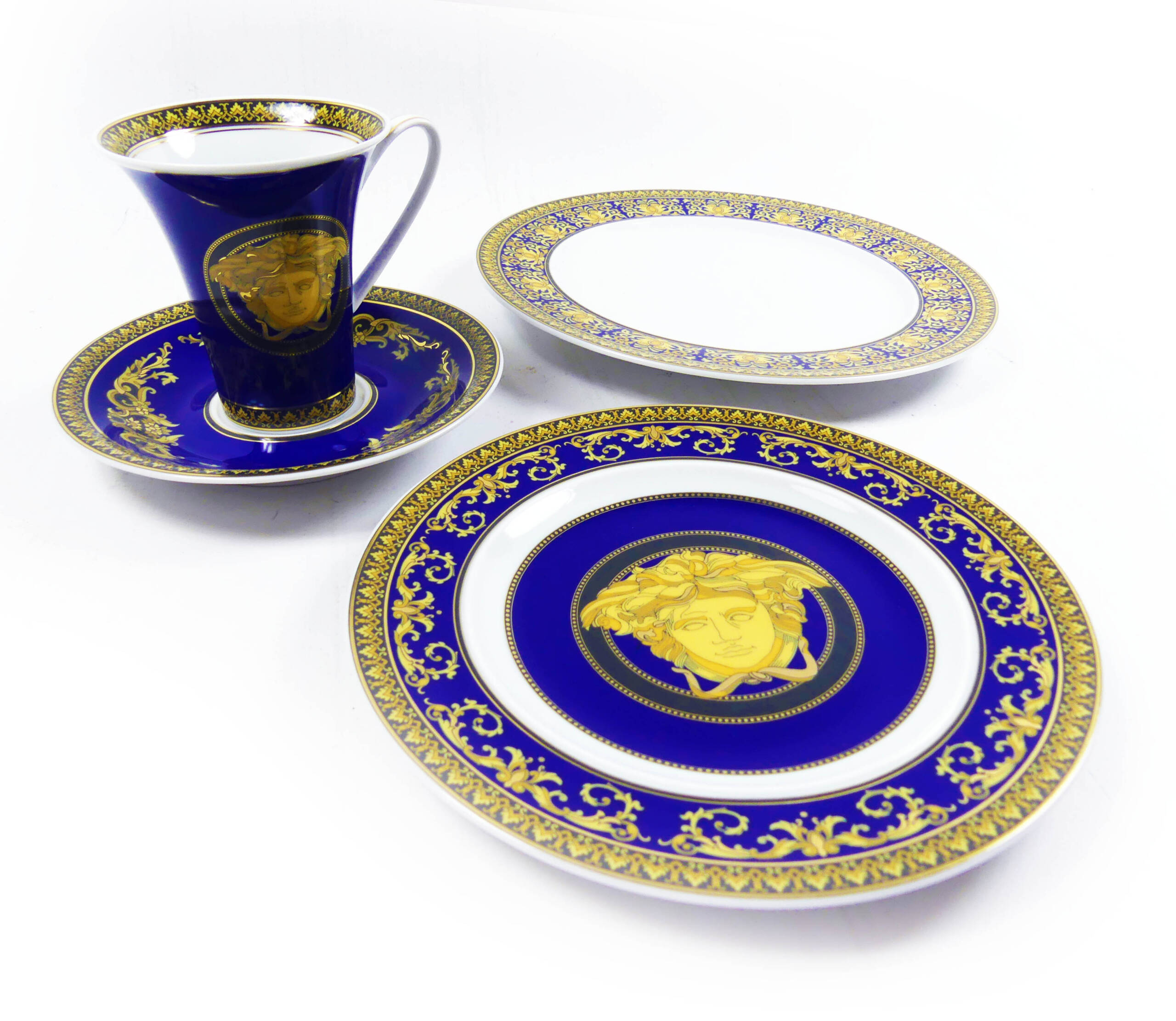 Four Versace Porcelain Pieces