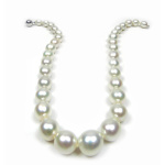 Lustrous  Pearl Strand and Ear Studs